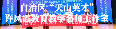 自治区“天山英才”许凤霞教育教学名师工作室