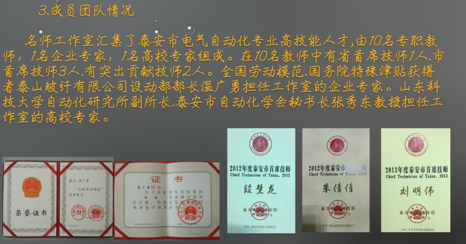 工作室成员