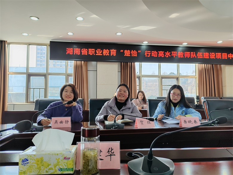 “楚怡”高水平教师队伍建设项目中期检查