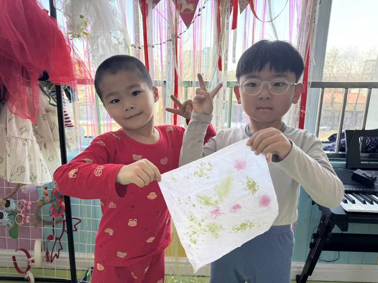 2026.4.7中二班扎染