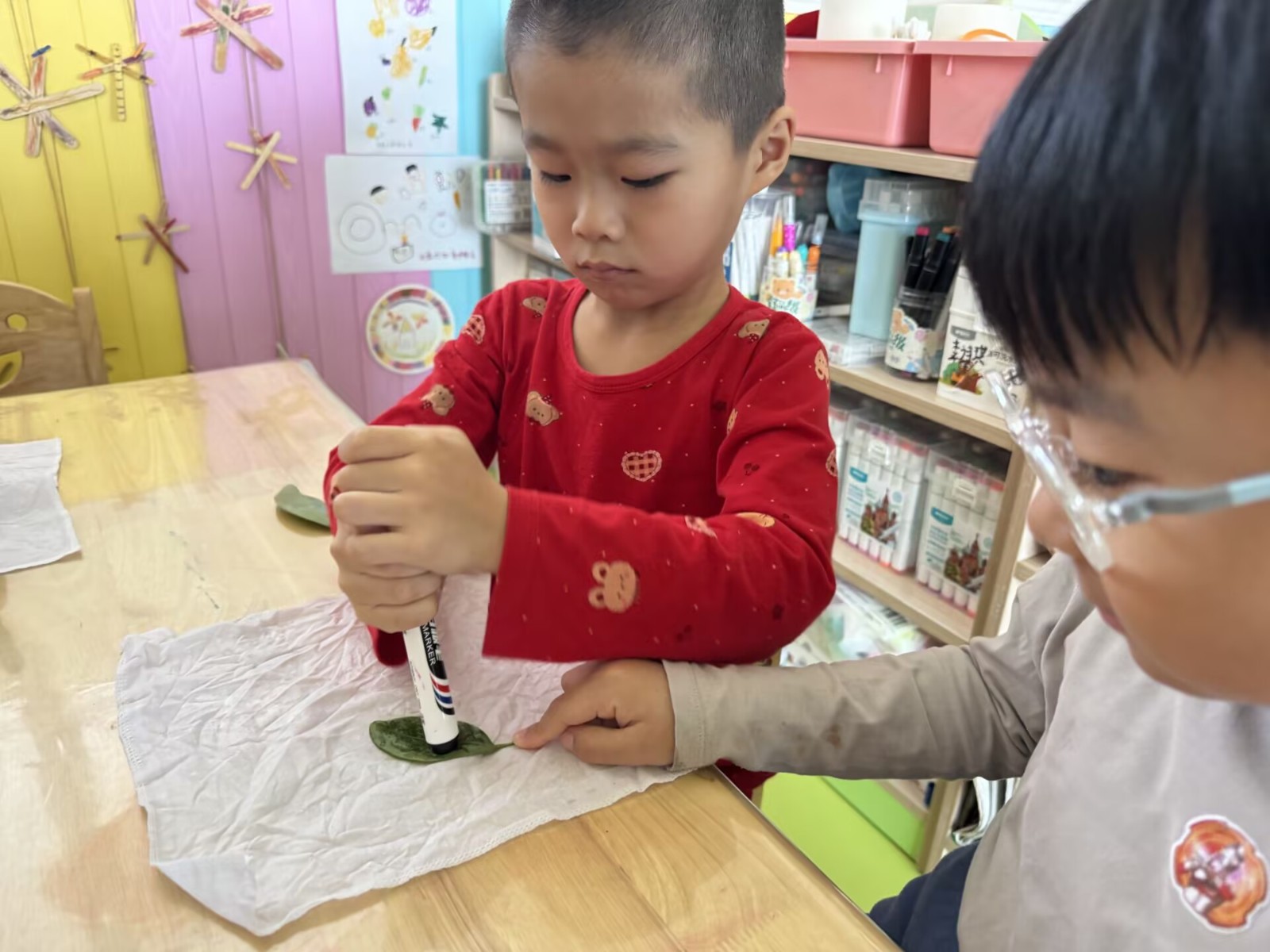 2026.4.7中二班扎染