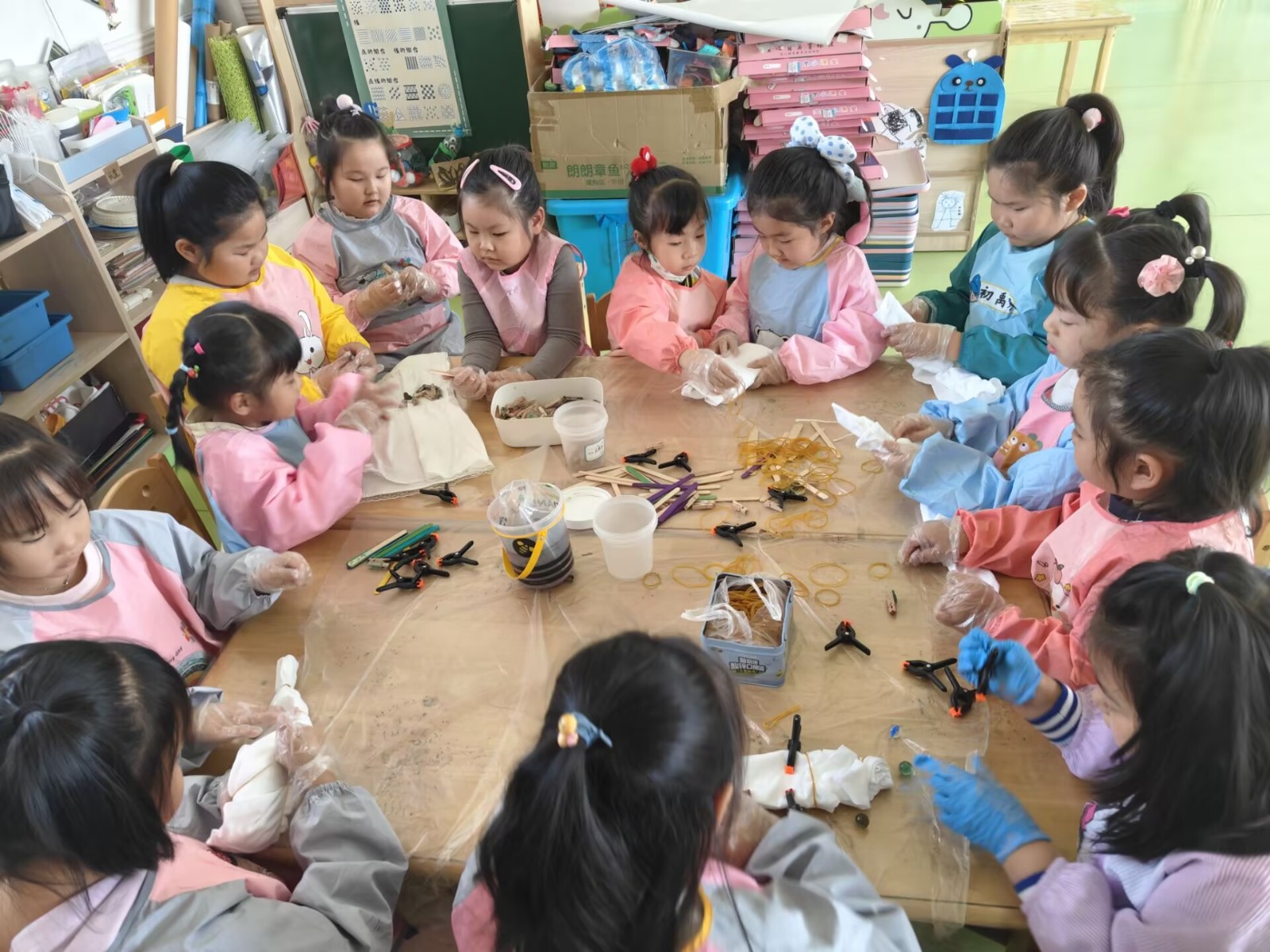 2026.4.7大三班扎染