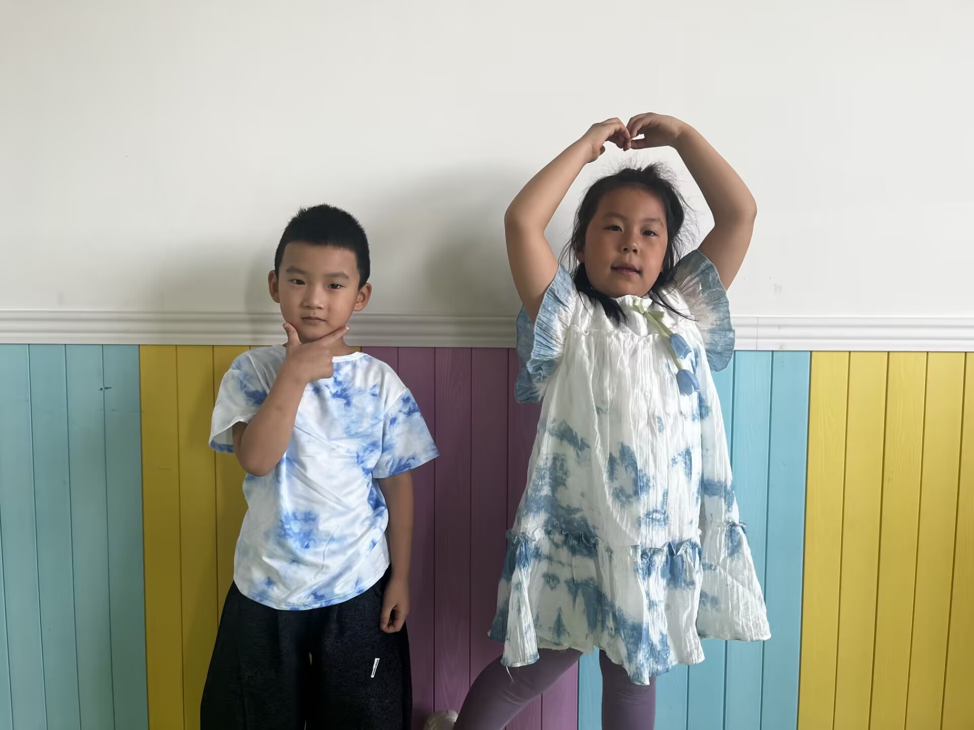 2026.4.7大三班扎染