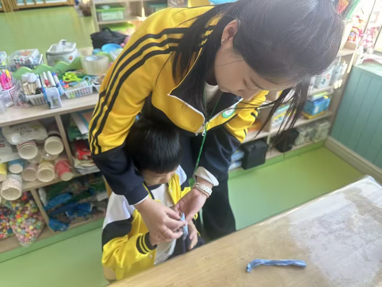 2026.4.7大二班扎染