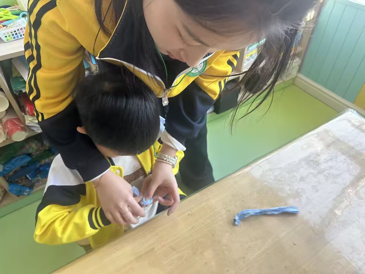 2026.4.7大二班扎染