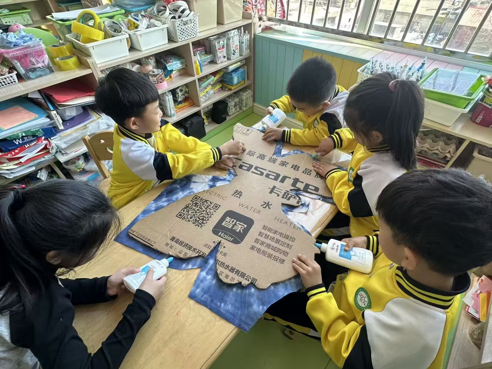 2026.4.7大二班扎染